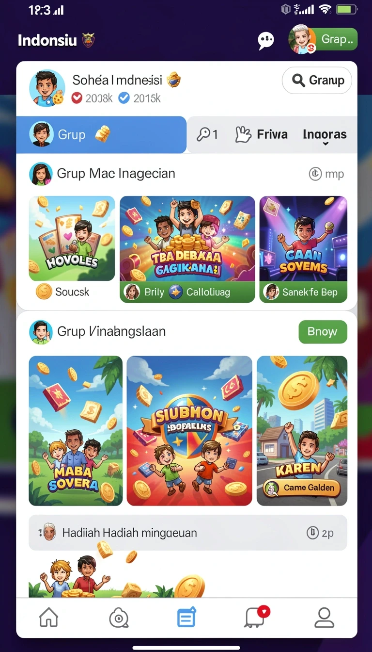 Contoh katalog aplikasi di m3toto